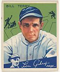 Bill Terry, Manager, New York Giants, from the Big League Chewing Gum series (R320) for the Goudey Gum Company, Goudey Gum Company, Commercial color lithograph