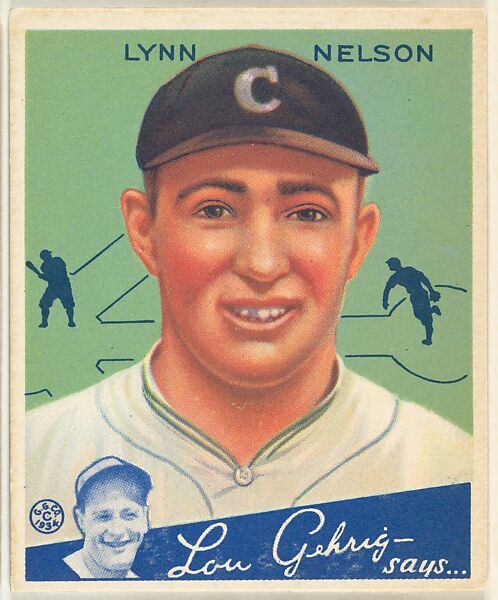 Goudey Gum Company | Lynn Nelson, Chicago Cubs | The Metropolitan ...