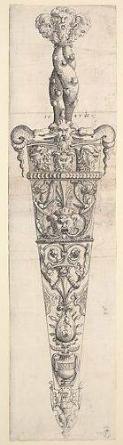 (Design for a Dagger and Sheath)