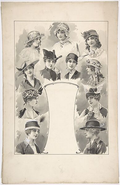 Portrait Head of the actor George Patrick Huntley, also shown full-length in costume, Portrait after Howard van Dusen (British, active early 20th century), Lithograph