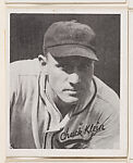 "Chuck" Klein, Goudey Gum Company  American, Commercial lithograph