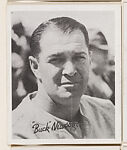 "Buck" Newsom, Goudey Gum Company  American, Commercial lithograph