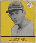 Harlond Clift, Browns, 3rd Baseman (Card #2, Yellow) from Goudey (R324) series, Goudey Gum Company  American, Commercial color lithograph