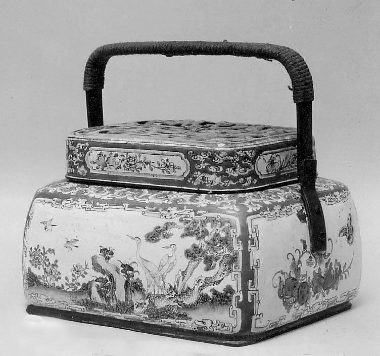 Hand Warmer, Painted enamel, China