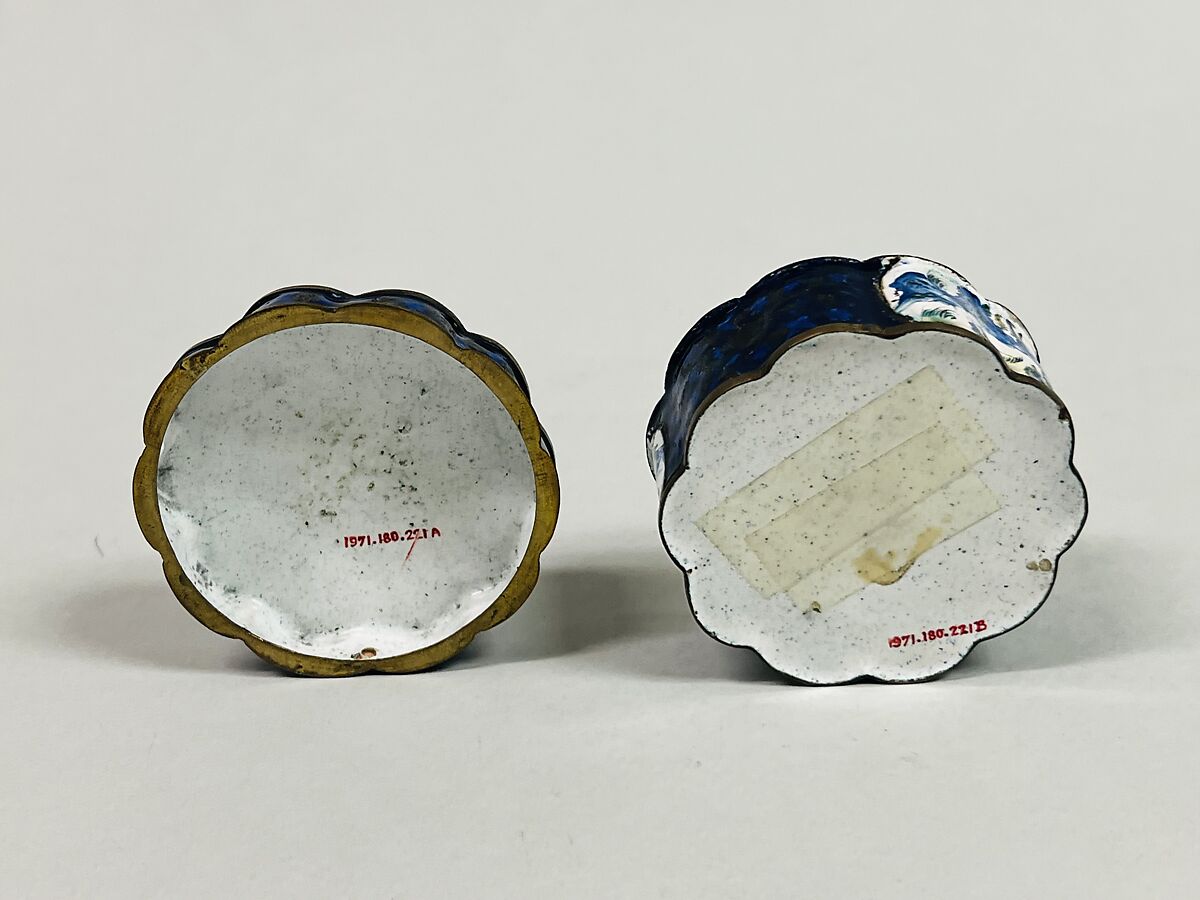 Covered Box, Estate of Flora E. Whiting, by exchange, Enamel, China