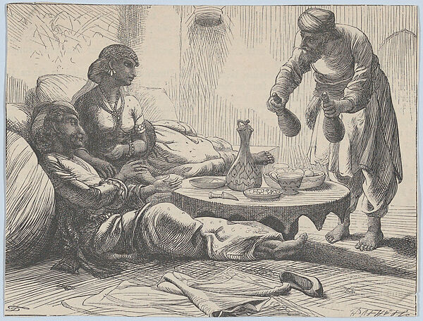 Sheich Ibrahim and His Visitors, from 