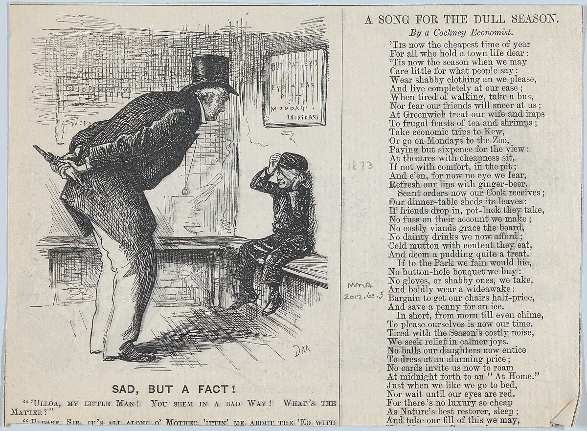 Our Manoeuvres – Captain of Skirmishers Addresses a Lance-Corporal (recto); Sad, But a Fact! (verso), Recto: Anonymous, British, 19th century, Wood engraving