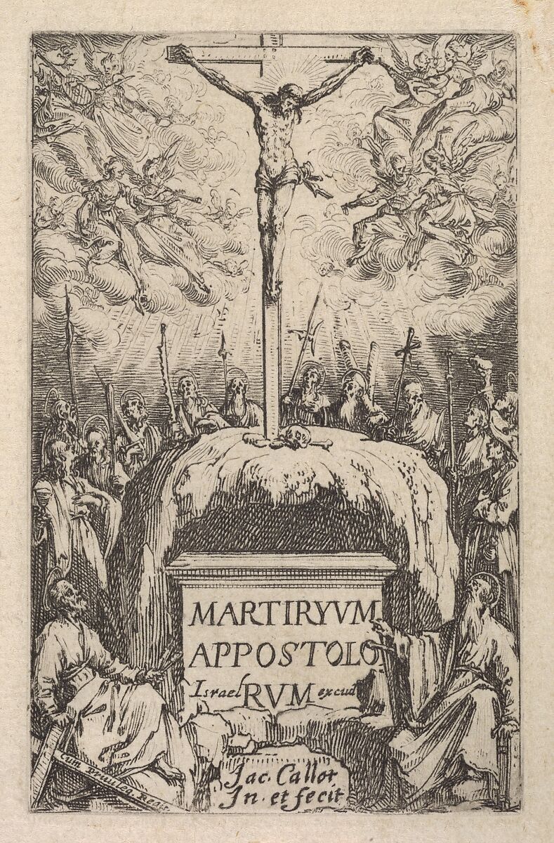 Frontispiece, from the series 'The little apostles' (Les petits apôtres), Jacques Callot (French, Nancy 1592–1635 Nancy), Etching 