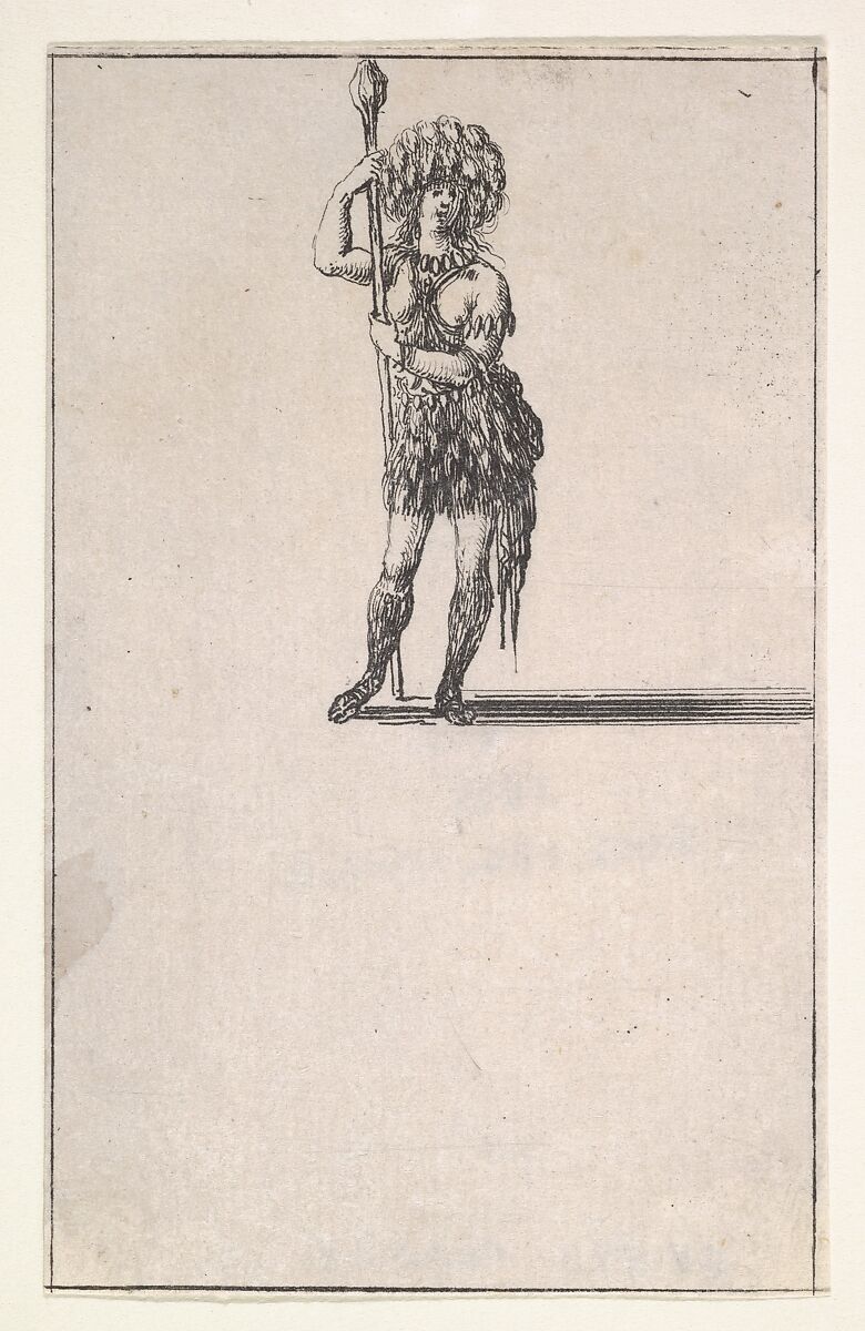 Popaian, from 'Game of Geography' (Jeu de la Géographie), Stefano della Bella (Italian, Florence 1610–1664 Florence), Etching 
