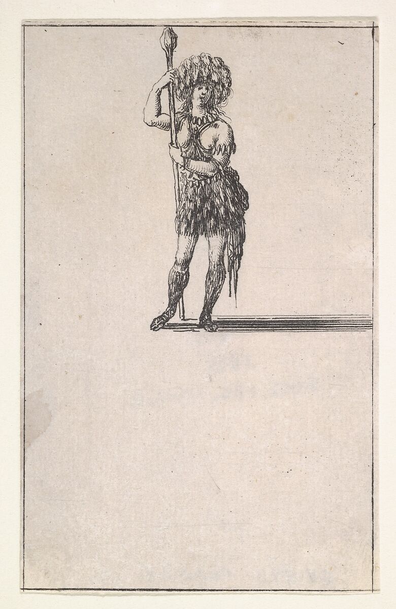 Popaian, from "Game of Geography" (Jeu de la Géographie), Stefano della Bella (Italian, Florence 1610–1664 Florence), Etching 