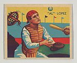 "Al" Lopez, National Chicle Gum Company, Cambridge, Massachusetts, Commercial color lithograph 