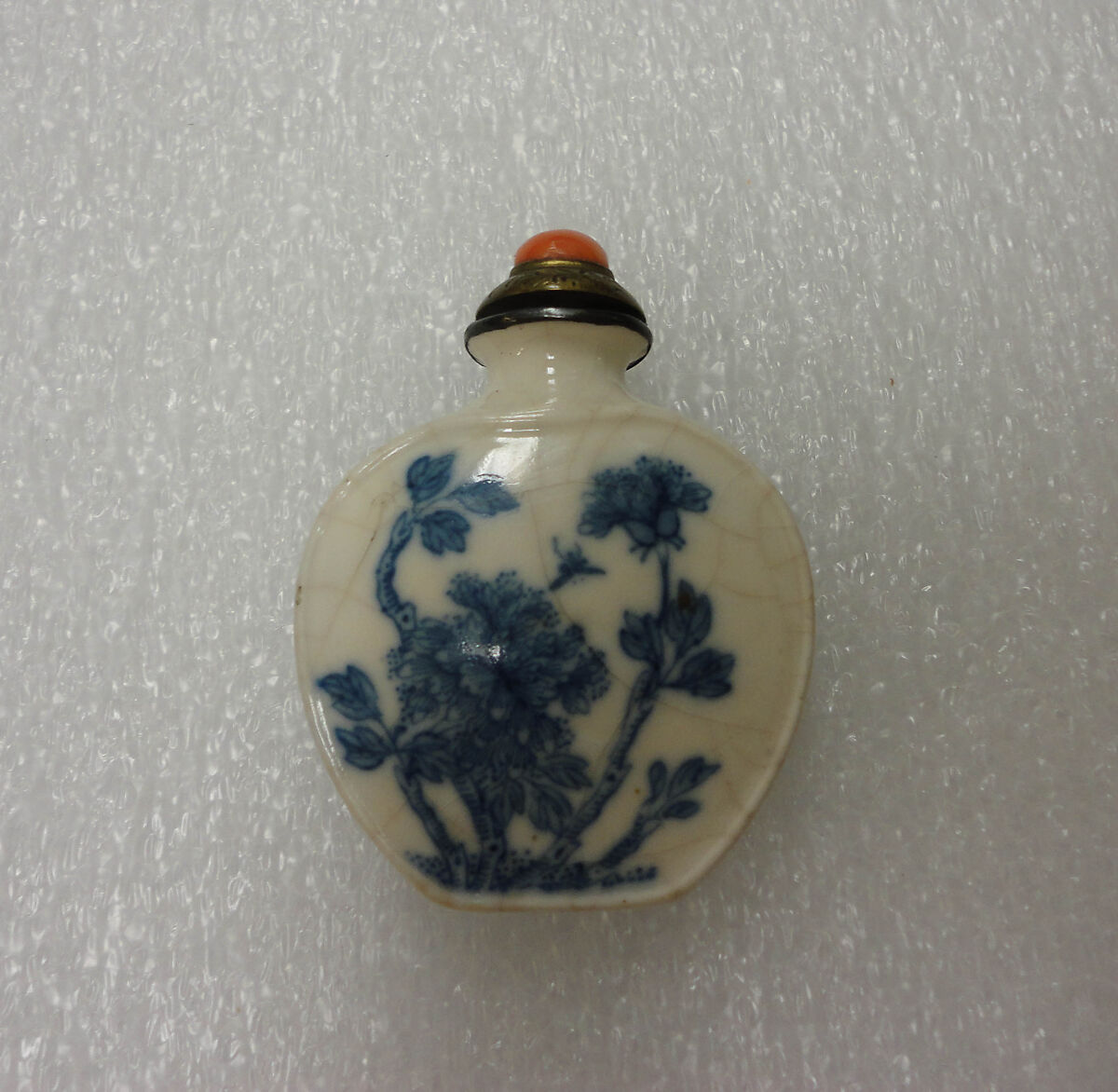 Snuff Bottle, Soft paste porcelain, China 