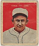 Tyrus (Ty) Cobb, Outfielder, Philadelphia, A.L., United States Caramel Company, Boston, Massachusettes, Commercial color lithograph