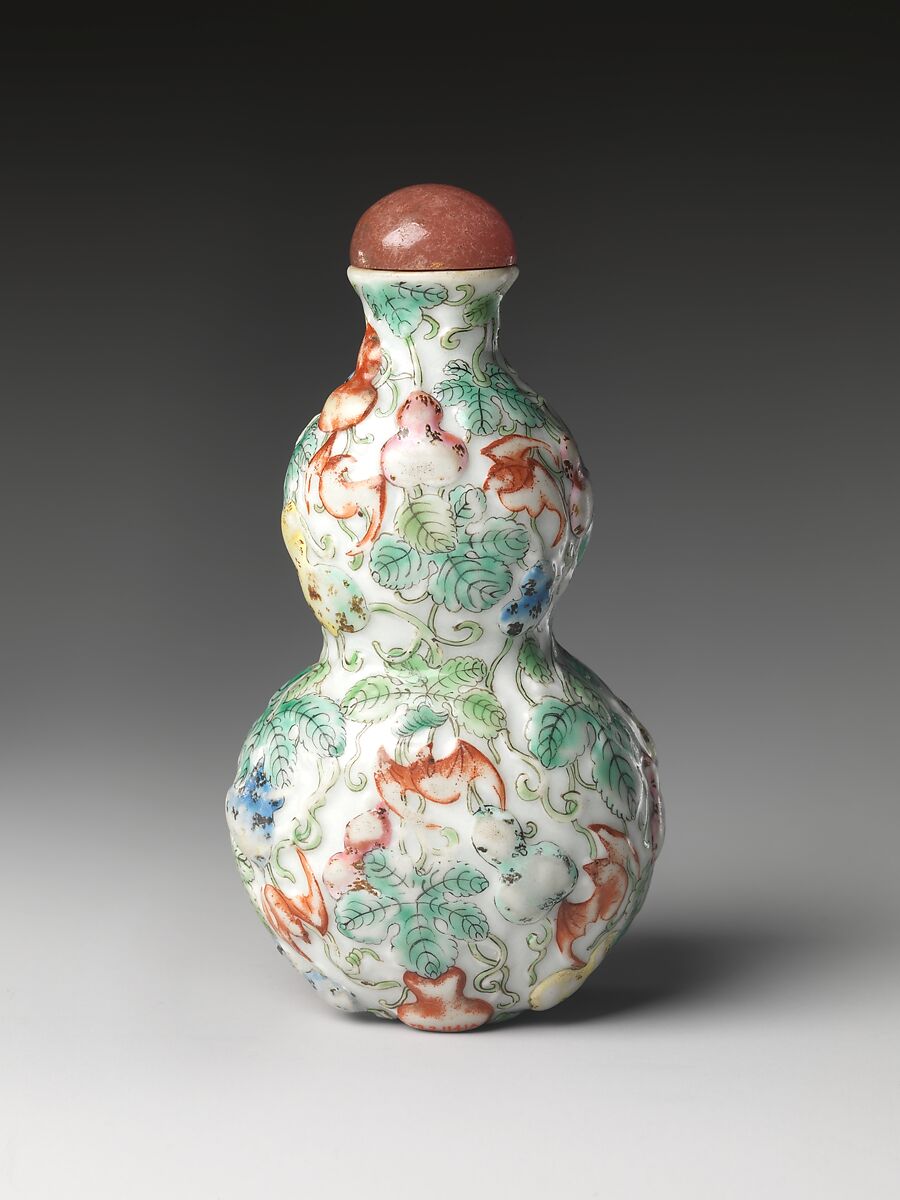 Snuff Bottle, Porcelain, China