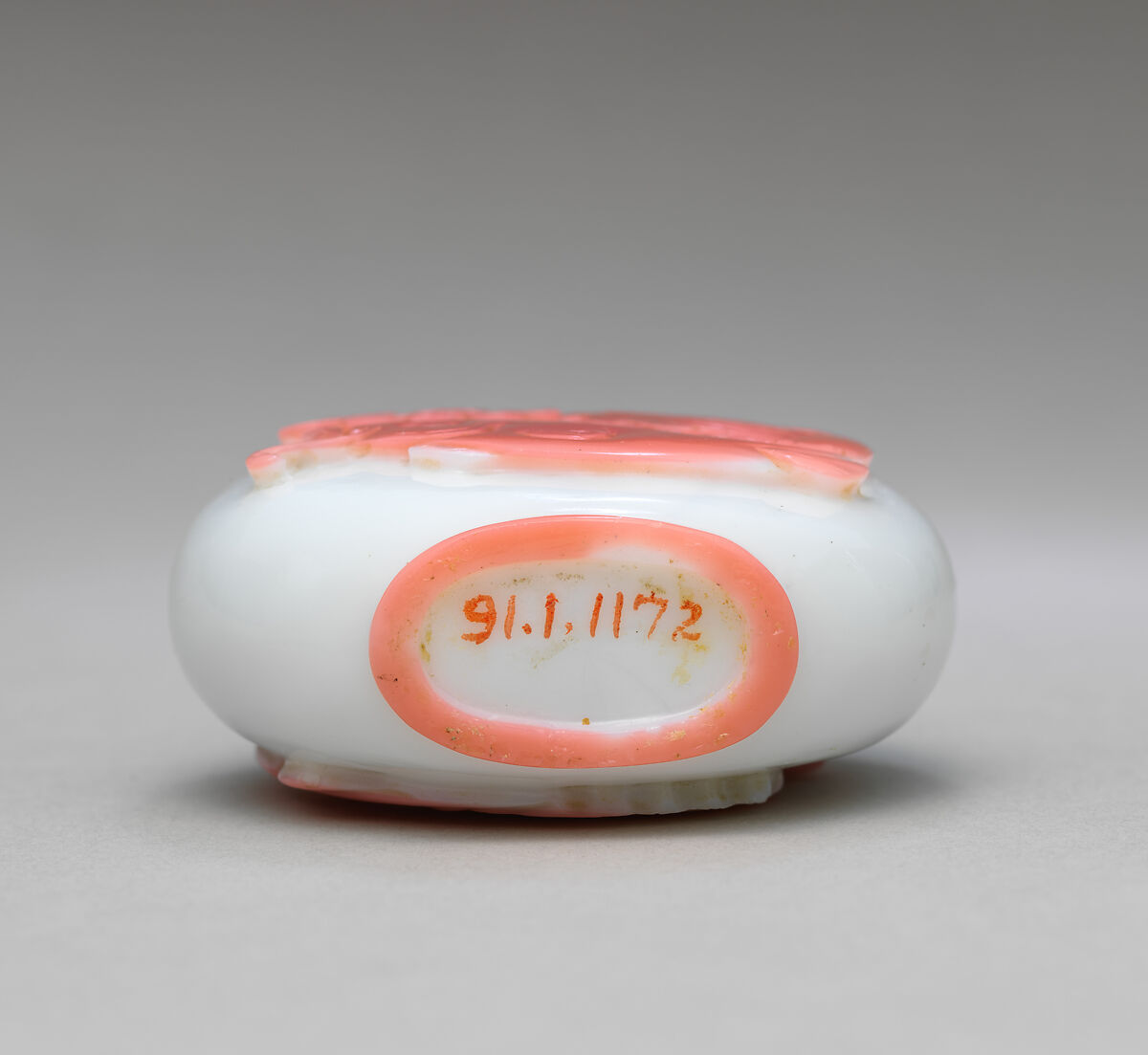 Snuff Bottle, Peking glass, China