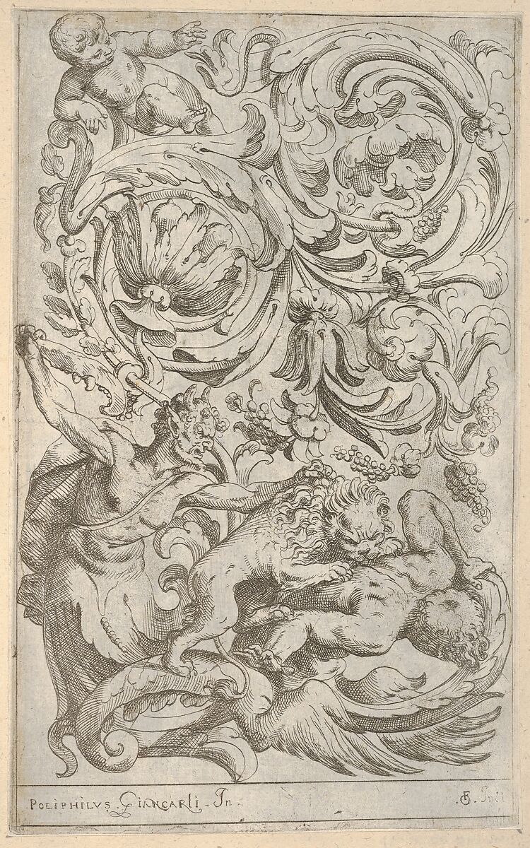 Disegni Varii di Polifilo Zancarli, Polifilo Giancarli (active in Venice ca. 1600–1625), Etching 