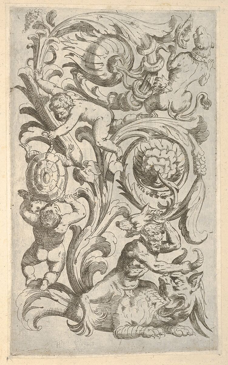 Disegni Varii di Polifilo Zancarli, Polifilo Giancarli (active in Venice ca. 1600–1625), Etching 