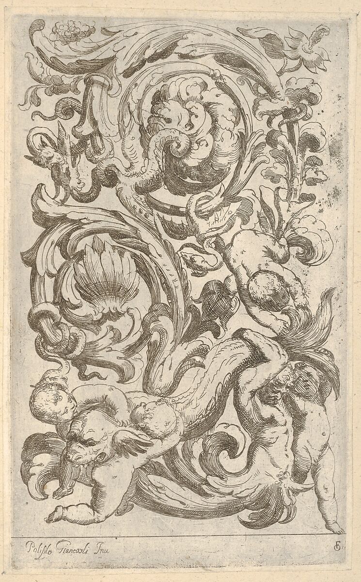 Disegni Varii di Polifilo Zancarli, Polifilo Giancarli (active in Venice ca. 1600–1625), Etching 