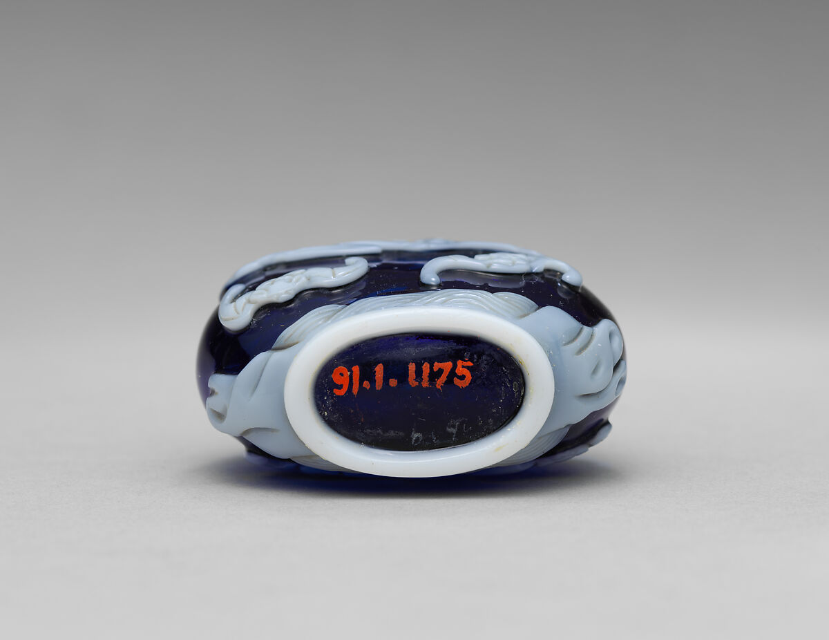 Snuff Bottle, Peking glass, China