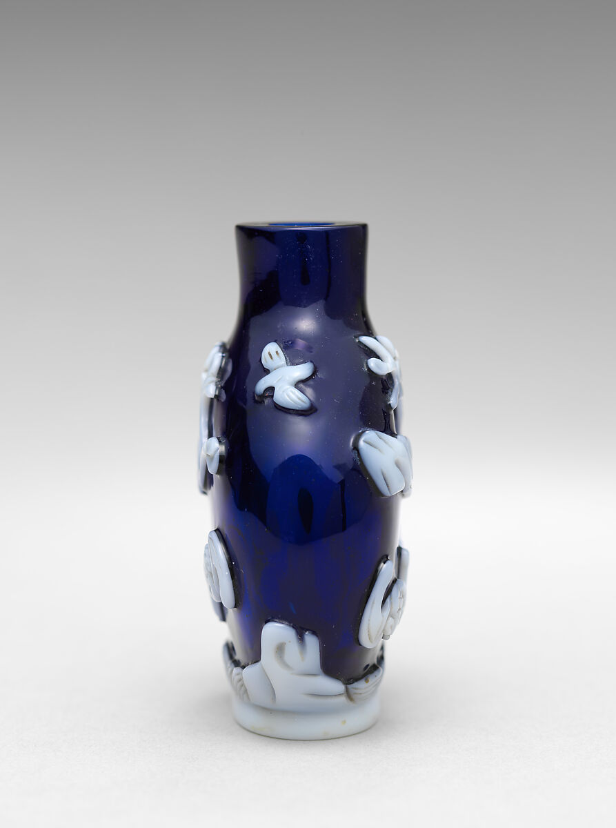 Snuff Bottle, Peking glass, China