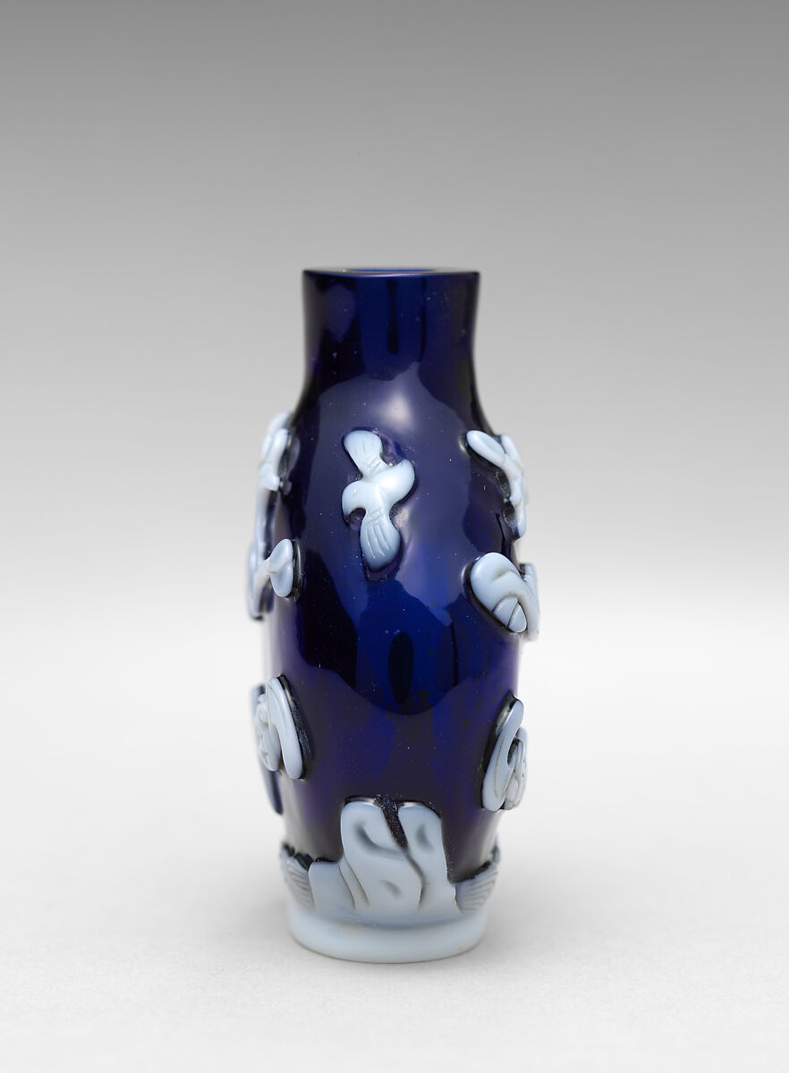 Snuff Bottle, Peking glass, China