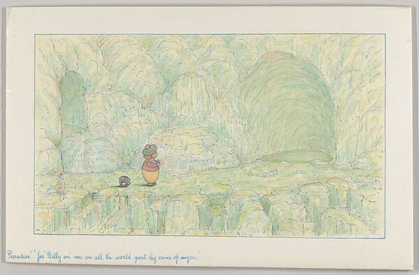 Paradise, Jes' Billy an' me, an all the world great big caves of sugar, a 