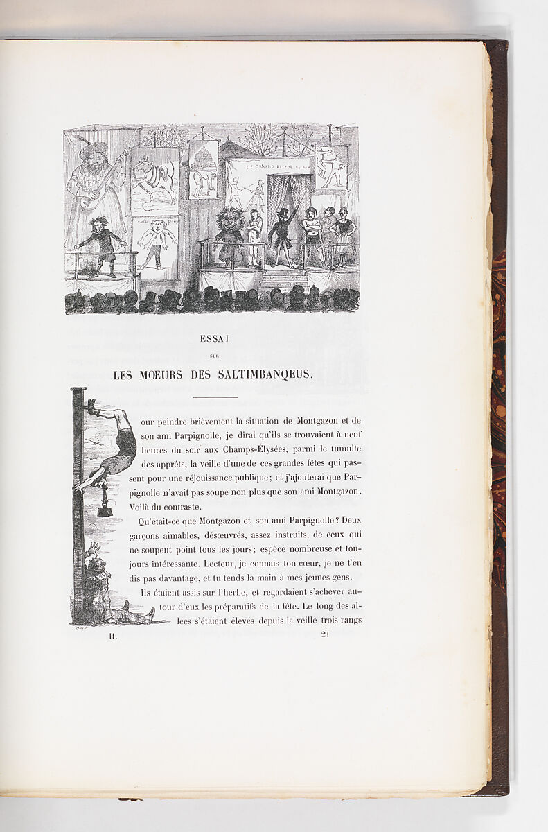 Le Diable a Paris. . . Paris et Les Parisiens, Vol. II, Andrew Best Leloir (French), Wood engraving