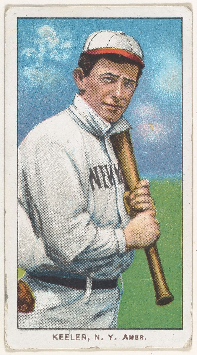 Keeler, New York, American League, from the White Border series (T206) for the American Tobacco Company, Issued by American Tobacco Company, Commercial lithograph