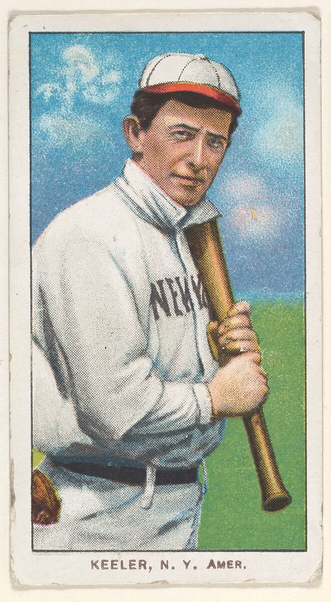 Keeler, New York, American League, from the White Border series (T206) for the American Tobacco Company, Issued by American Tobacco Company, Commercial lithograph 