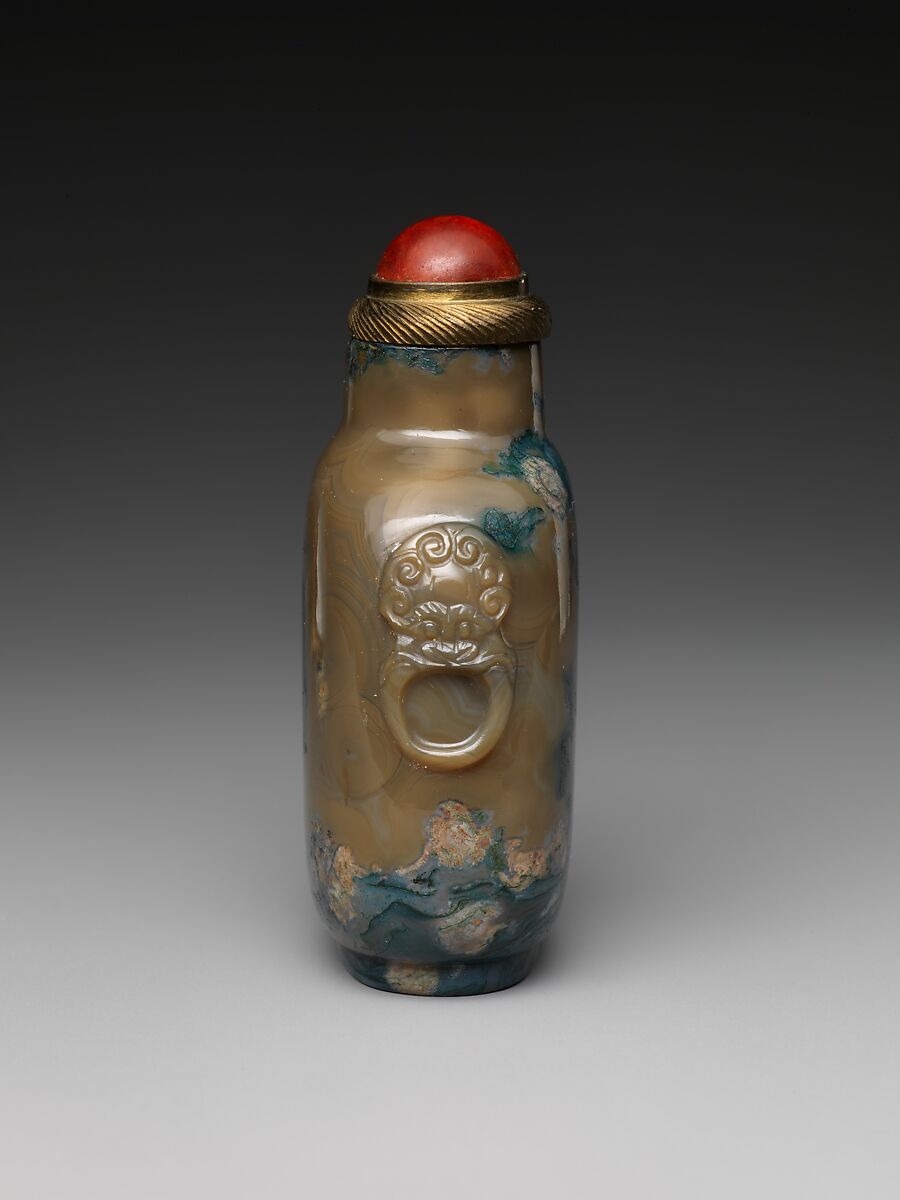 Snuff Bottle, Agate, China