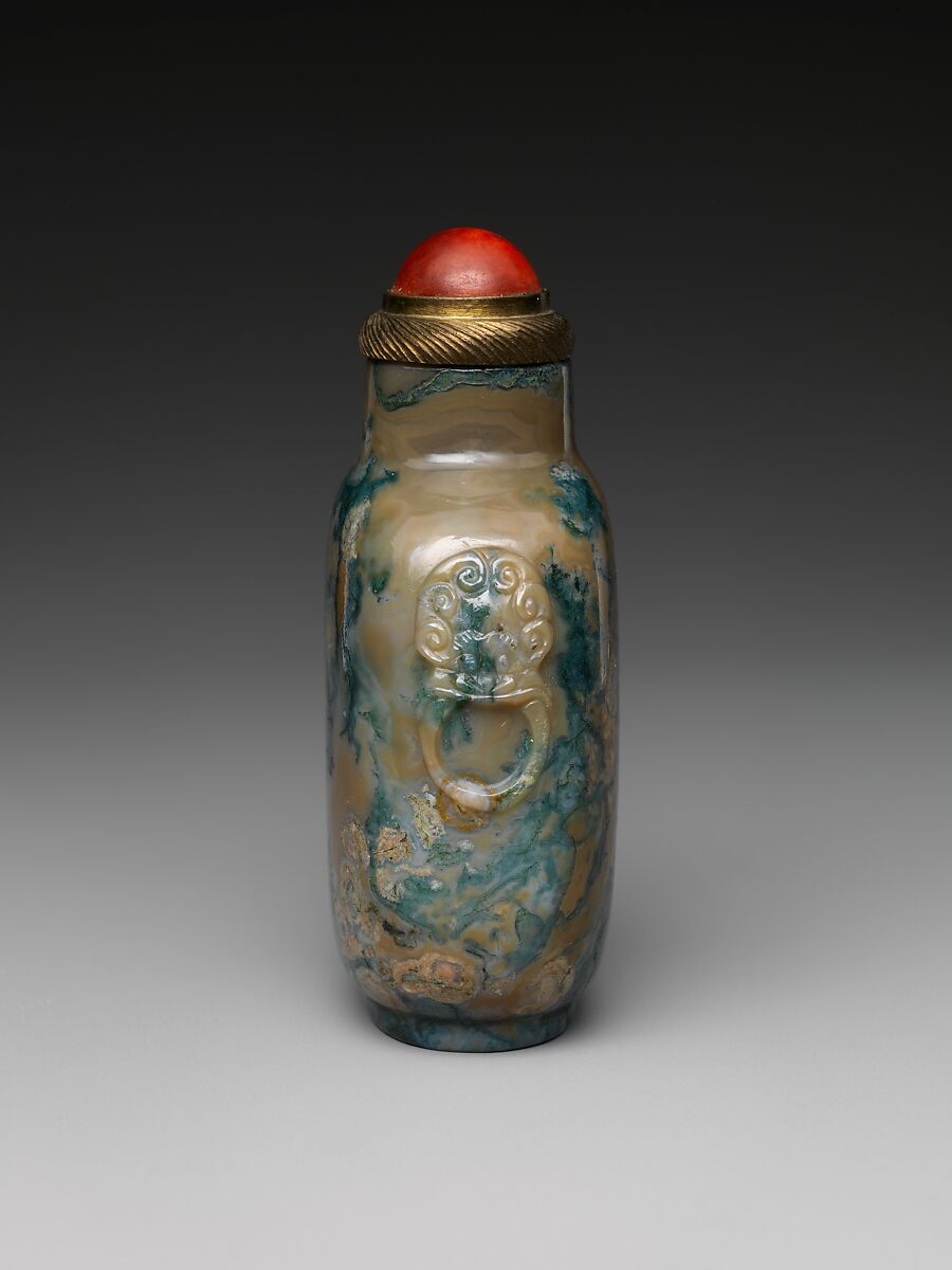 Snuff Bottle, Agate, China