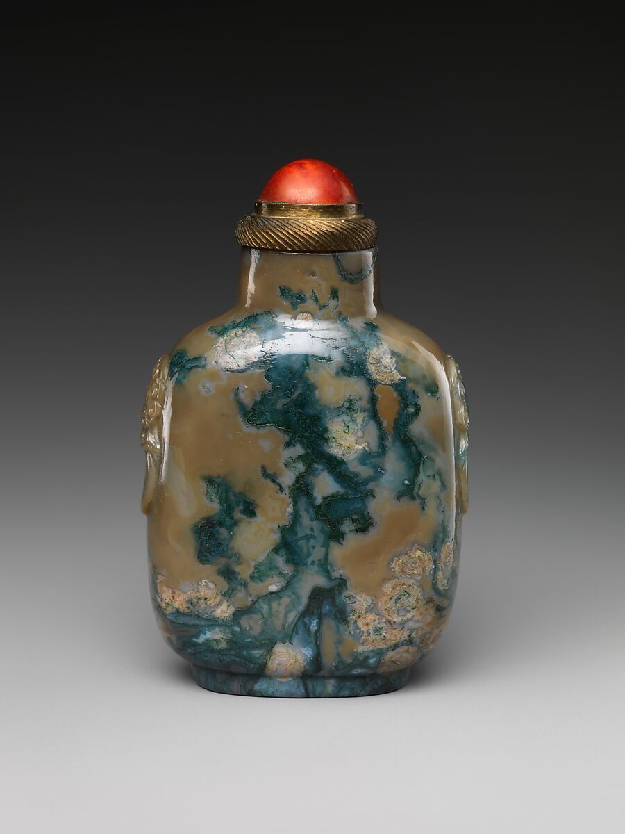 Snuff Bottle, Agate, China 