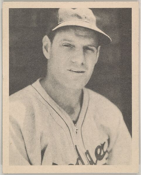 Leo Durocher, Brooklyn Dodgers, from Play Ball America series (R334), issued by Gum, Inc., Gum, Inc. (Philadelphia, Pennsylvania), Photolithograph 