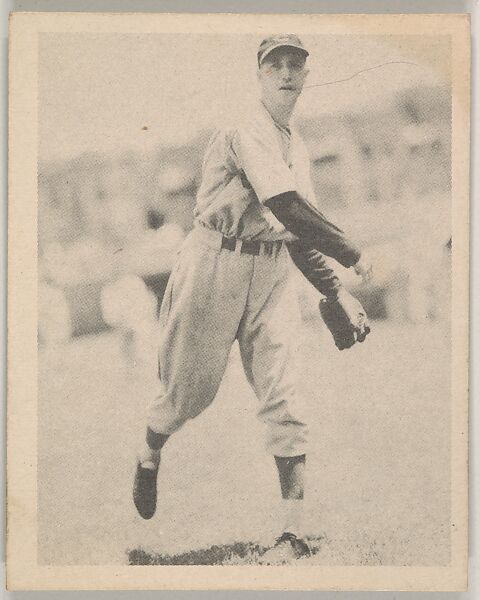 William Walters, Cincinnati Reds, from Play Ball America series (R334), issued by Gum, Inc., Gum, Inc. (Philadelphia, Pennsylvania), Photolithograph 