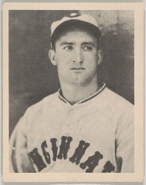 William Myers, Cincinnati Reds, from Play Ball America series (R334), issued by Gum, Inc., Gum, Inc. (Philadelphia, Pennsylvania), Photolithograph 