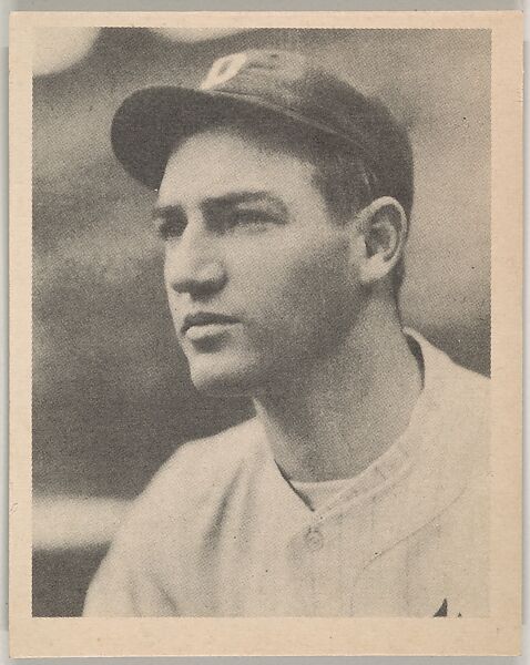 Lynwood Rowe, Detroit Tigers, from Play Ball America series (R334), issued by Gum, Inc., Gum, Inc. (Philadelphia, Pennsylvania), Photolithograph 