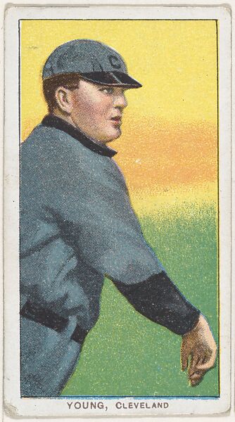 Young, Cleveland, from the White Border series (T206) for the American Tobacco Company, Issued by American Tobacco Company, Commercial lithograph