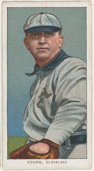 Young, Cleveland, from the White Border series (T206) for the American Tobacco Company, Issued by American Tobacco Company, Commercial lithograph