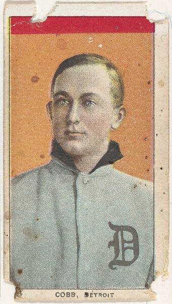 Cobb, Detroit, American League, from the White Border series (T206) for the American Tobacco Company, Issued by American Tobacco Company, Commercial lithograph