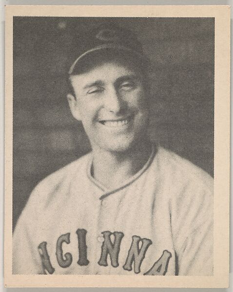 Walter Berger, Cincinnati Reds, from Play Ball America series (R334), issued by Gum, Inc., Gum, Inc. (Philadelphia, Pennsylvania), Photolithograph 