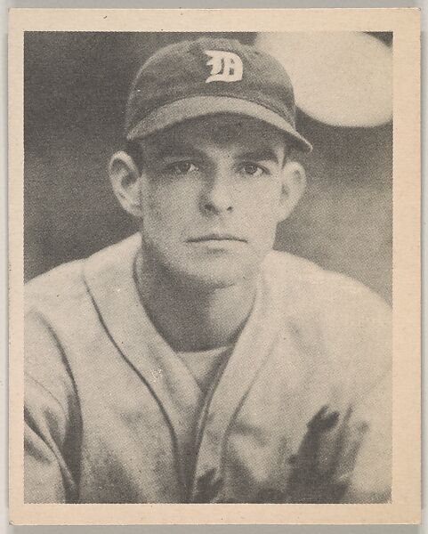 Thomas Bridges, Detroit Tigers, from Play Ball America series (R334), issued by Gum, Inc., Gum, Inc. (Philadelphia, Pennsylvania), Photolithograph 