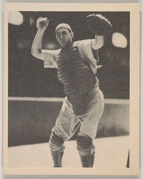 Frank Hayes, Philadelphia Athletics, from Play Ball America series (R334), issued by Gum, Inc., Gum, Inc. (Philadelphia, Pennsylvania), Photolithograph 