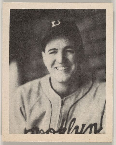 Ira Hutchinson, Brooklyn Dodgers, from Play Ball America series (R334), issued by Gum, Inc., Gum, Inc. (Philadelphia, Pennsylvania), Photolithograph 