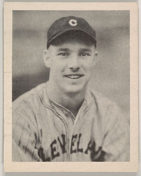 Roy Weatherly, Cleveland Indians, from Play Ball America series (R334), issued by Gum, Inc., Gum, Inc. (Philadelphia, Pennsylvania), Photolithograph 