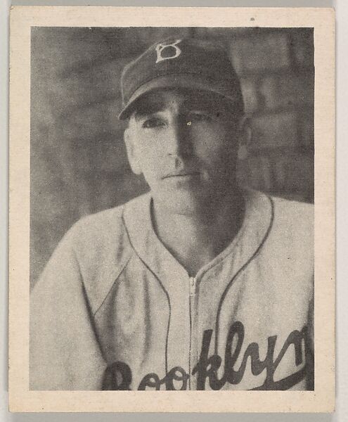 John Hudson, Brooklyn Dodgers, from Play Ball America series (R334), issued by Gum, Inc., Gum, Inc. (Philadelphia, Pennsylvania), Photolithograph 