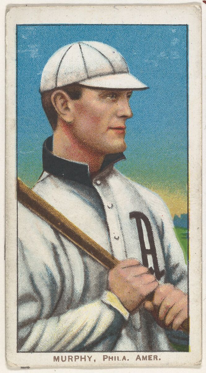 Murphy, Philadelphia, American League, from the White Border series (T206) for the American Tobacco Company, Issued by American Tobacco Company, Commercial color lithograph 