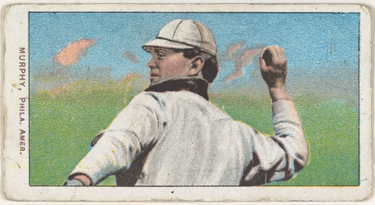 Murphy, Philadelphia, American League, from the White Border series (T206) for the American Tobacco Company, Issued by American Tobacco Company, Commercial color lithograph 