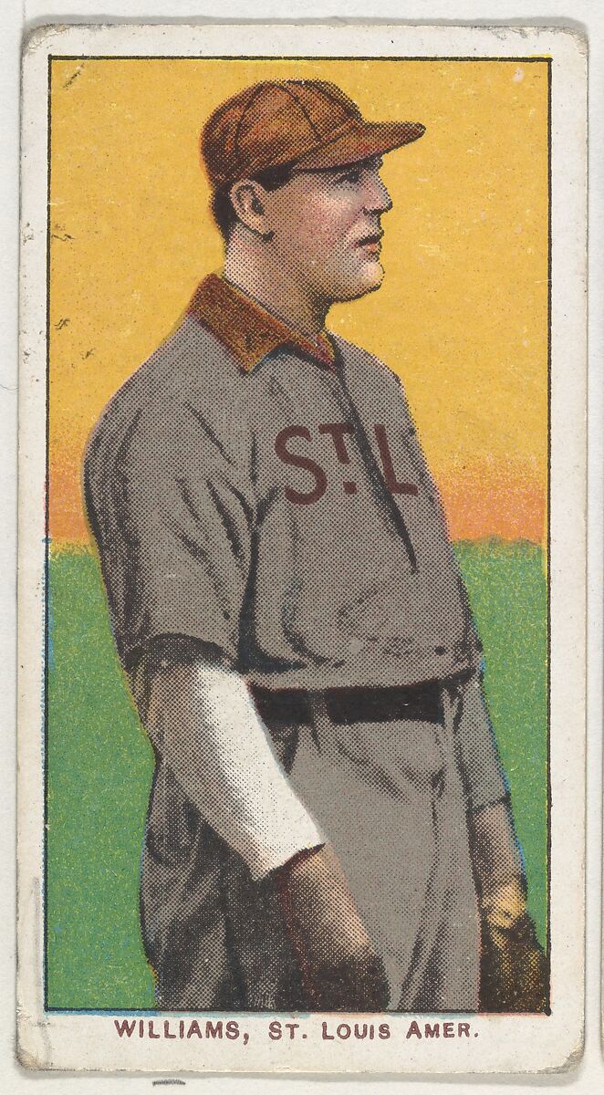 Williams, St. Louis, American League, from the White Border series (T206) for the American Tobacco Company, Issued by American Tobacco Company, Commercial lithograph 