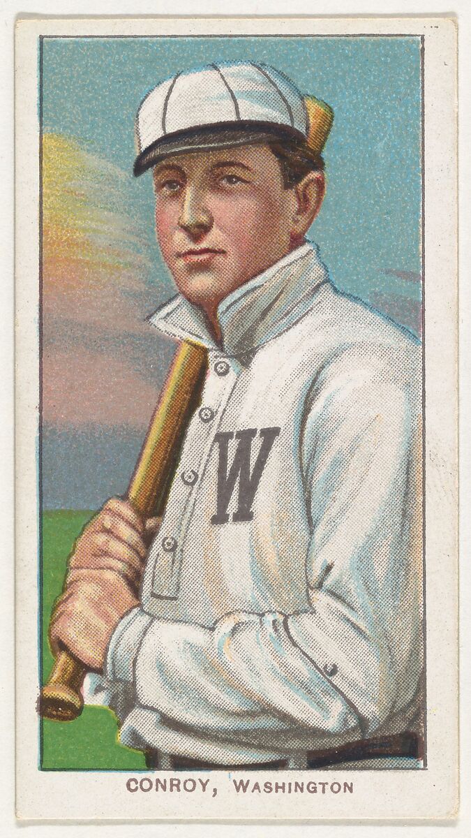 Conroy, Washington, American League, from the White Border series (T206) for the American Tobacco Company, Issued by American Tobacco Company, Commercial lithograph 