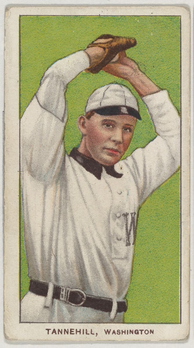 Tannehill, Washington, American League, from the White Border series (T206) for the American Tobacco Company, Issued by American Tobacco Company, Commercial lithograph 